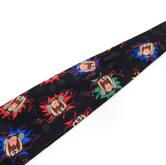 Vintage 1995 Taz Tasmanian Devil Looney Tunes Tie - Picture 3 of 6